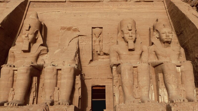 Abu Simbel Temple — Brown, Ancient, Afternoon