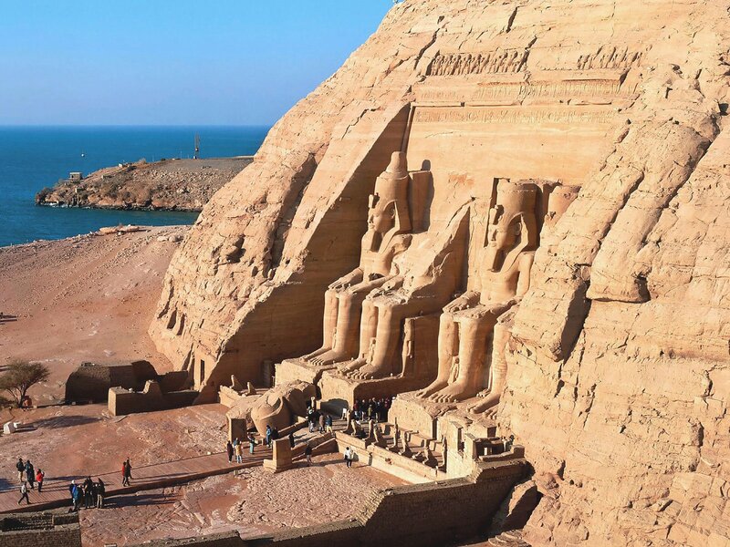 Abu Simbel Temples — Tan