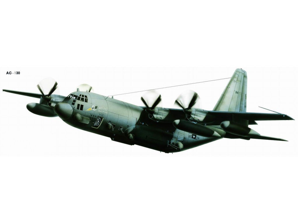 AC-130 Gunship Aircraft