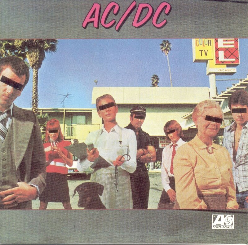 AC/DC album cover art