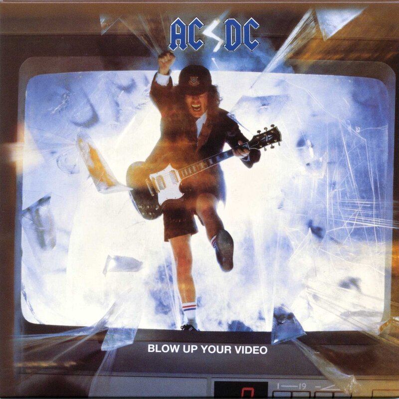 AC/DC album cover art