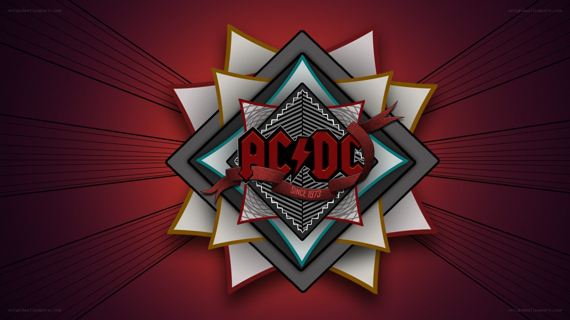 AC/DC band logo design