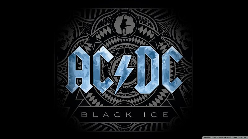 AC/DC Black Ice album art