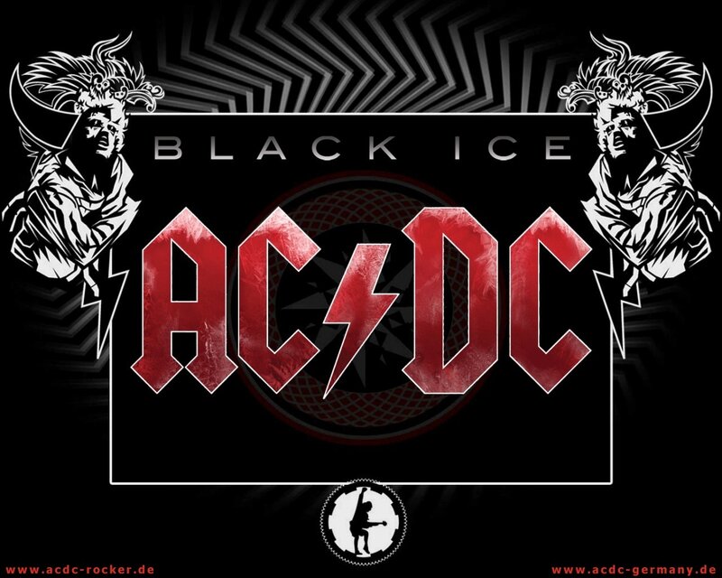 AC/DC Black Ice album art