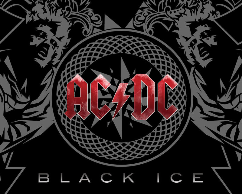 AC/DC Black Ice album art