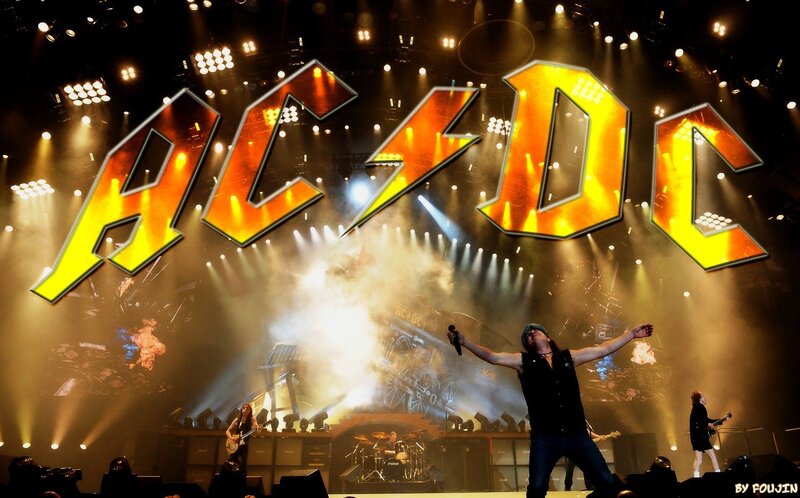 AC/DC concert performance