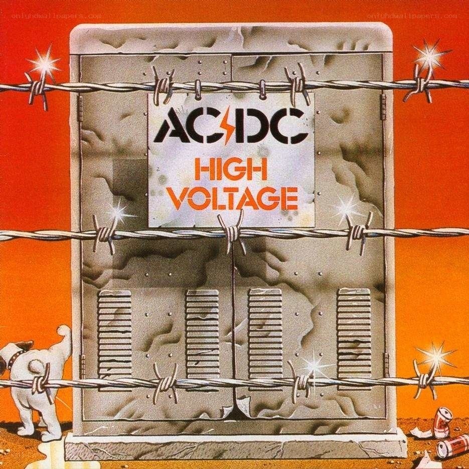 AC/DC High Voltage album cover