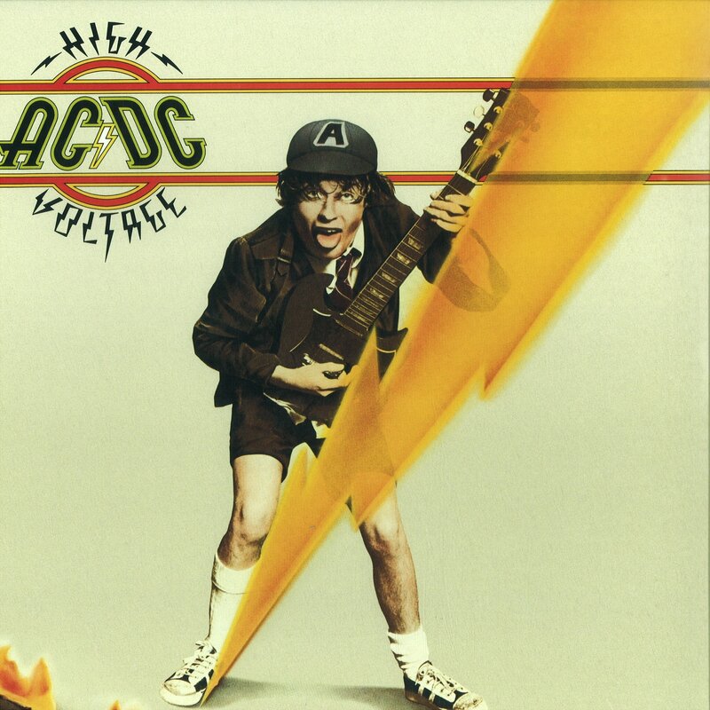 AC/DC High Voltage album cover