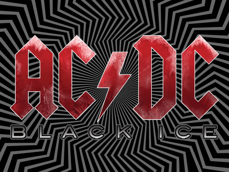 AC/DC Logo — Red, Intense