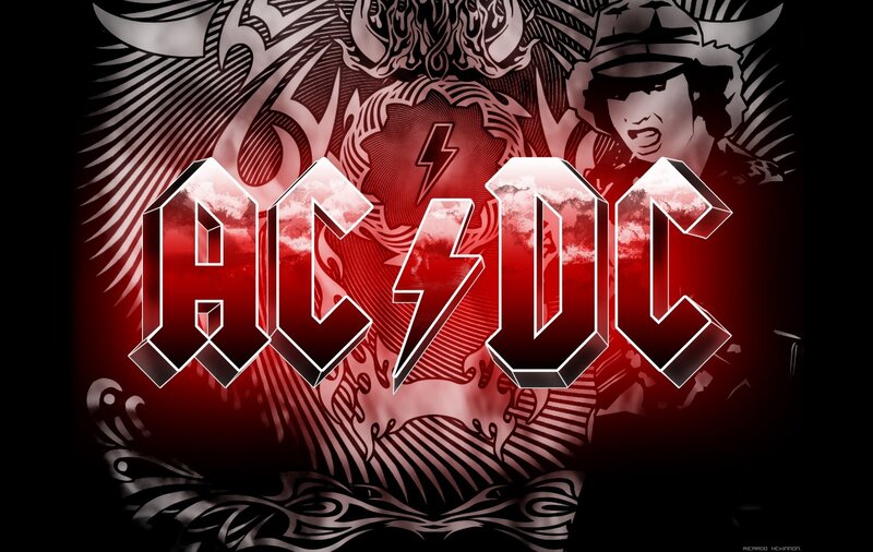 AC/DC Logo with Artwork