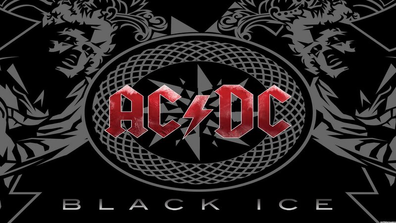 AC/DC Logo with Figures