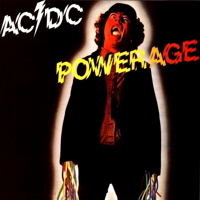 AC/DC Powerage album cover