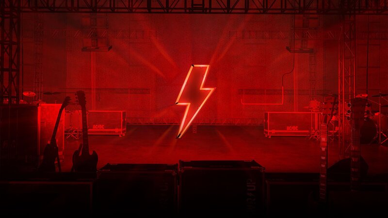 AC/DC Stage Setup
