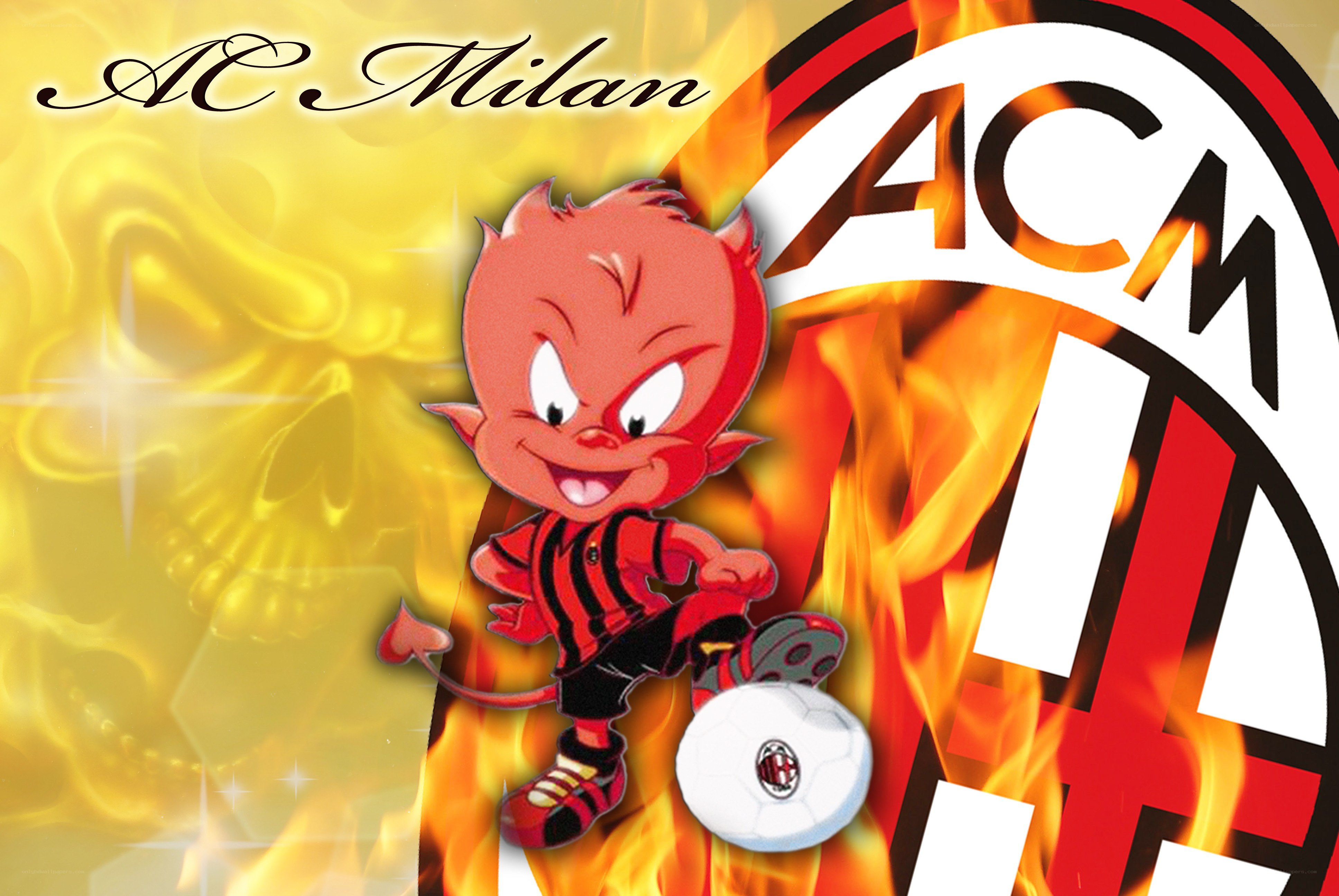 AC Milan cartoon character