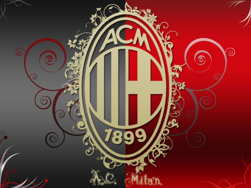 AC Milan Crest — Red
