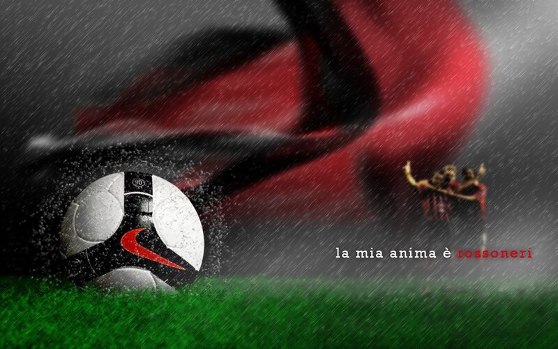 AC Milan football art