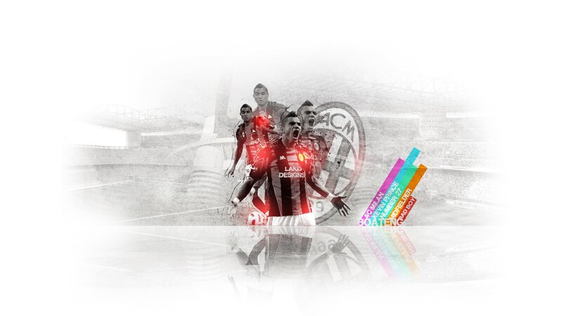 AC Milan football collage
