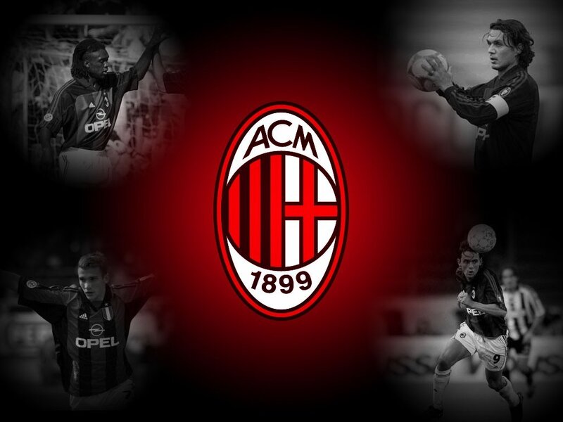 AC Milan football collage