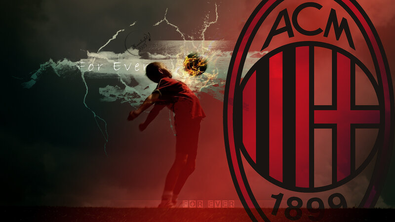 AC Milan football player artwork