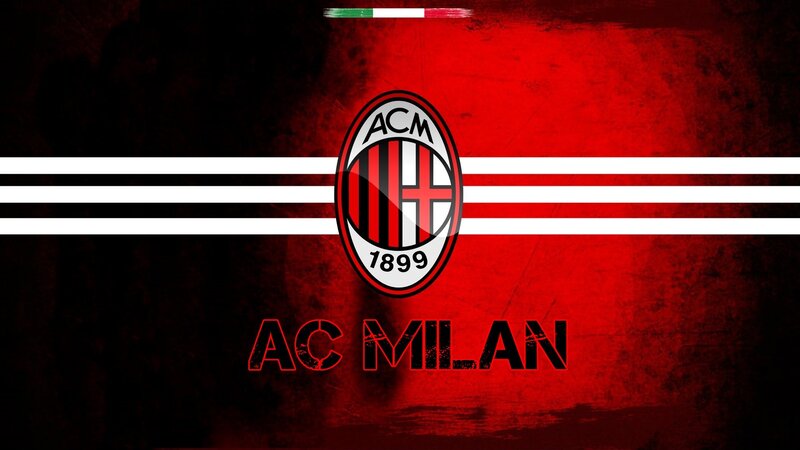 AC Milan Logo — Red