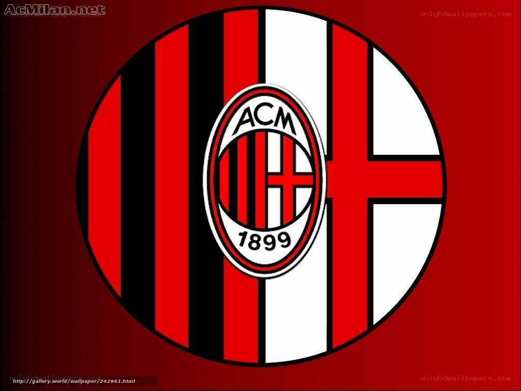 AC Milan logo wallpaper