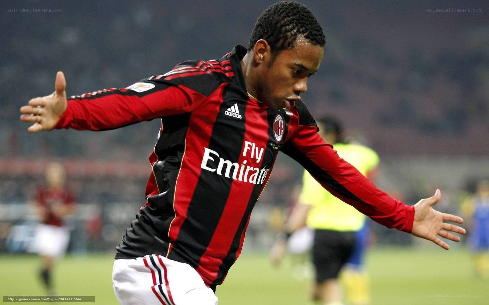 AC Milan player celebrating