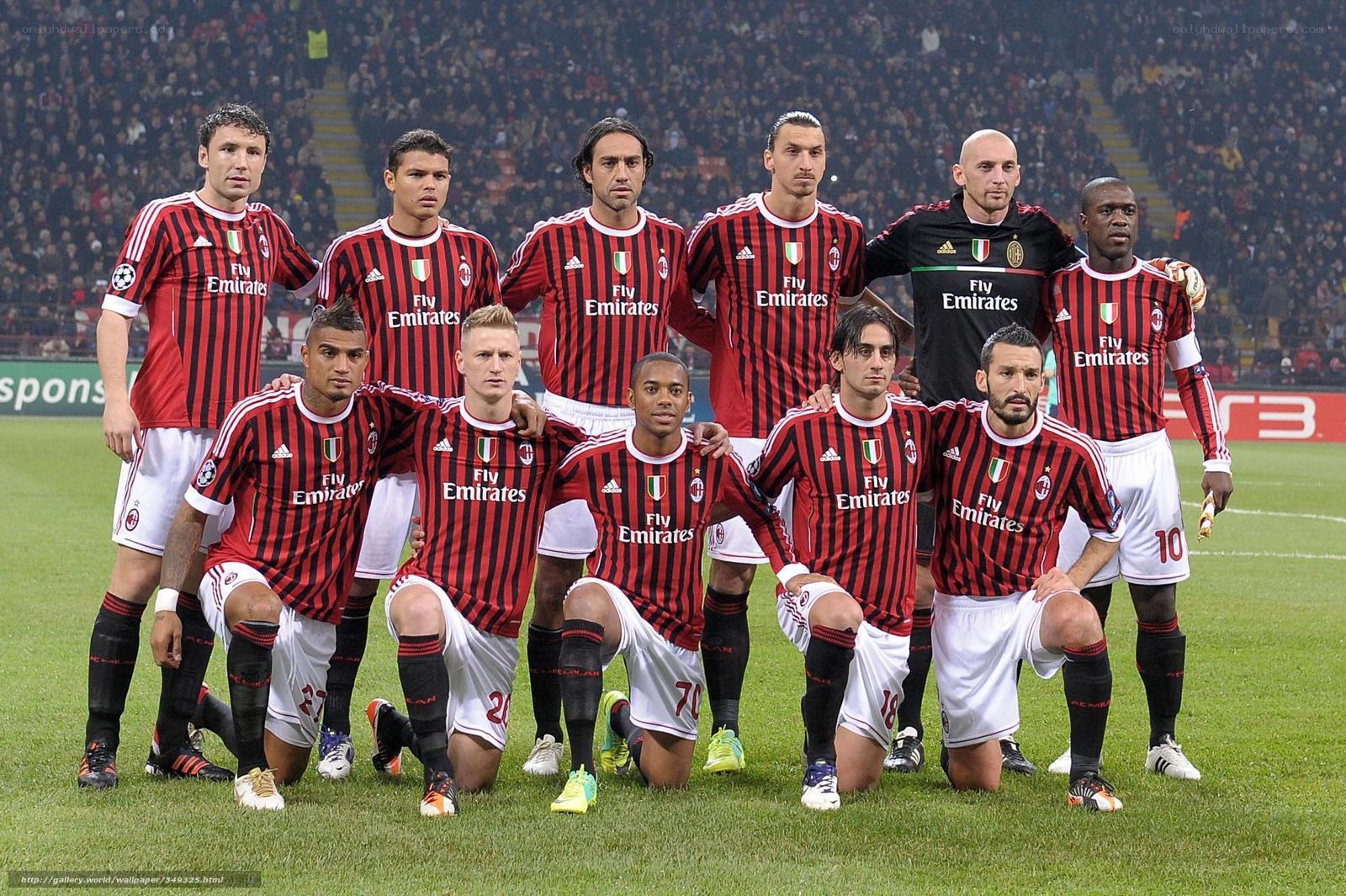 AC Milan team lineup