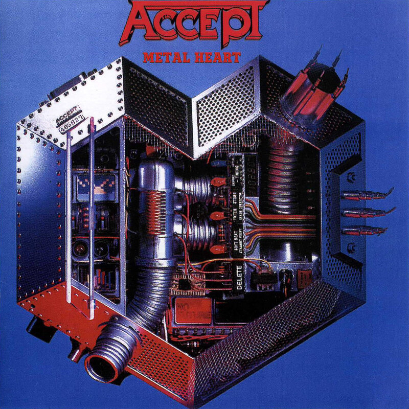 Accept - Metal Heart album cover