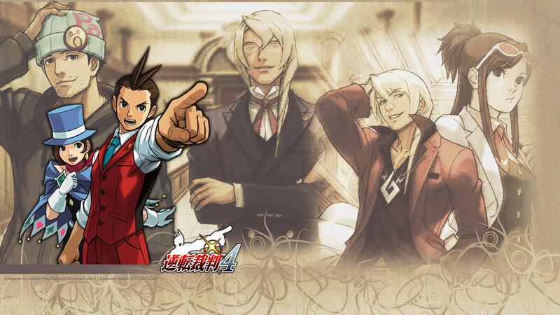 Ace Attorney 4 characters