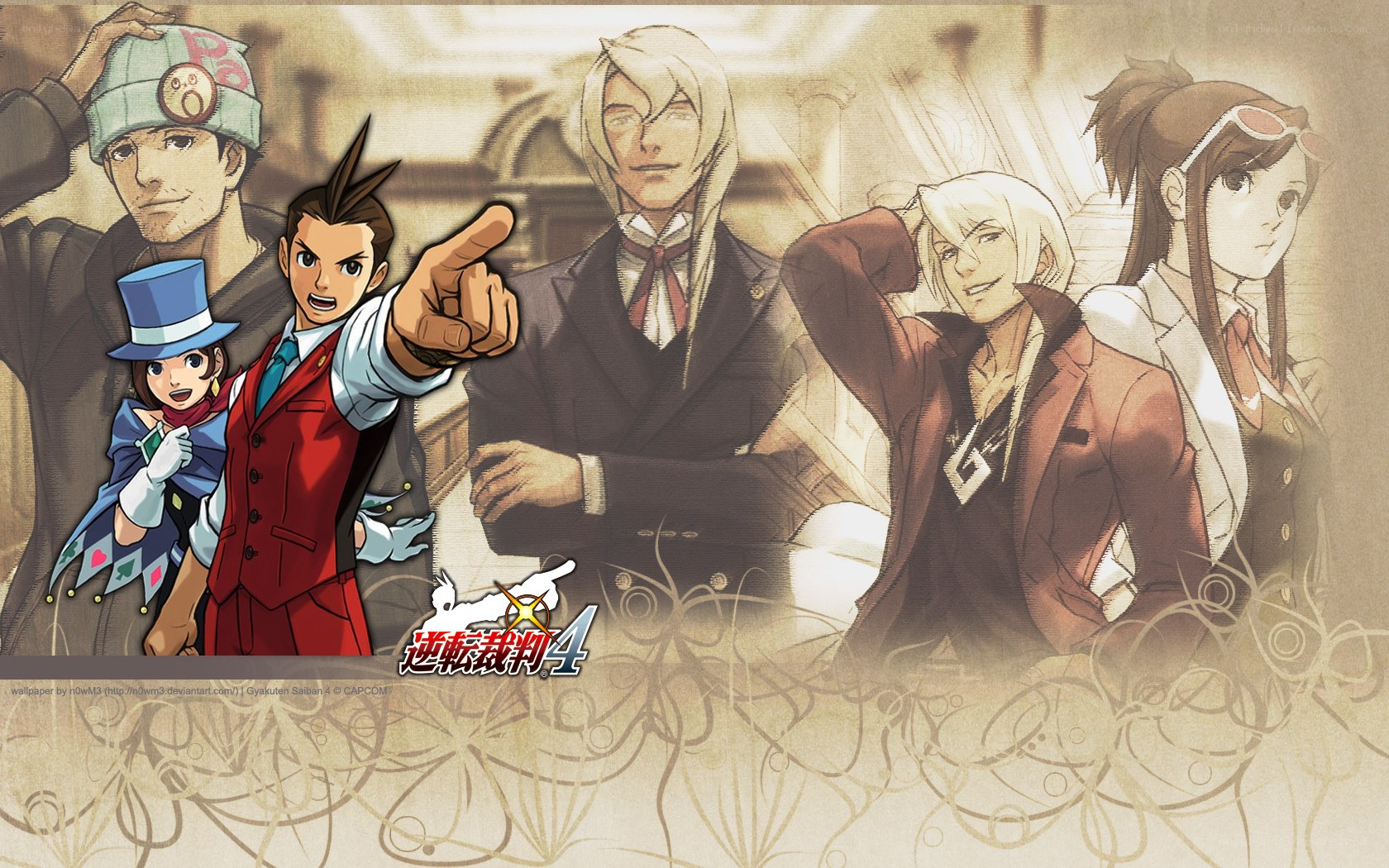 Ace Attorney 4 characters
