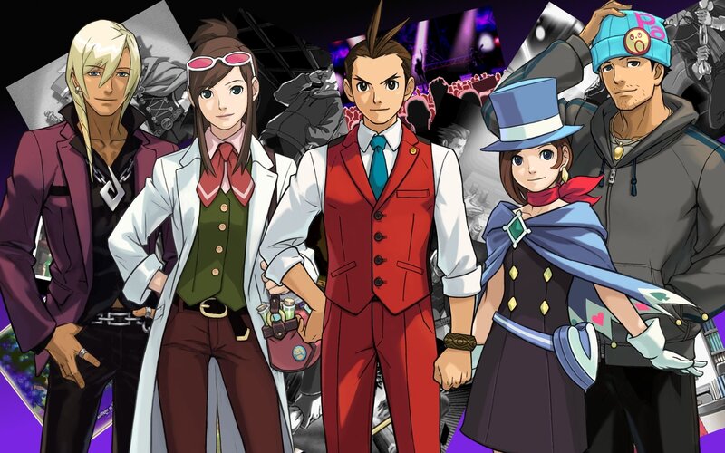 Ace Attorney characters group