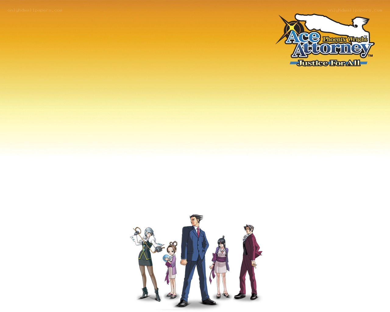 Ace Attorney characters lineup