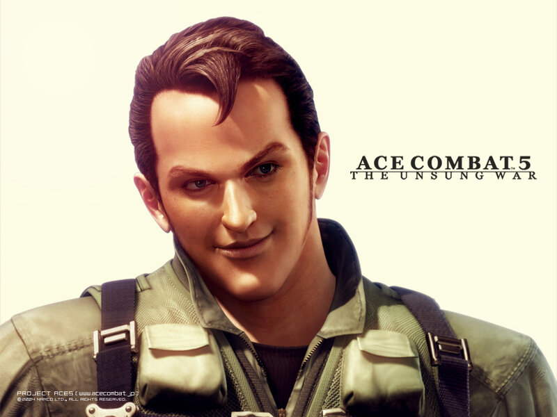 Ace Combat 5 character portrait