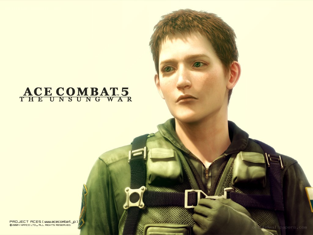 Ace Combat 5 character portrait