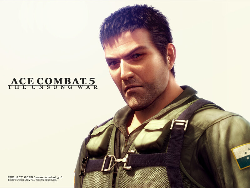 Ace Combat 5 character portrait