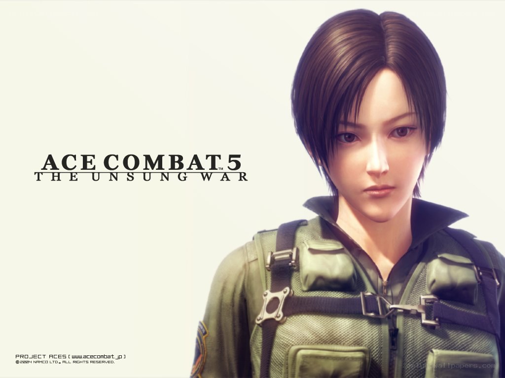 Ace Combat 5 character portrait