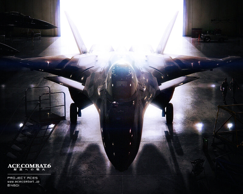 Ace Combat 6 fighter jet