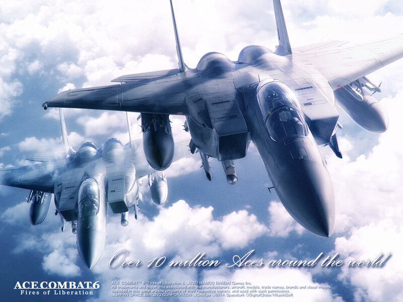 Ace Combat 6 fighter jets