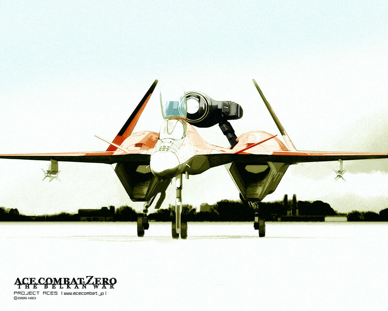 Ace Combat Zero fighter jet