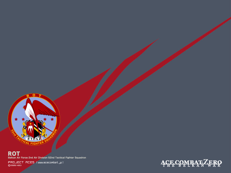Ace Combat Zero logo art