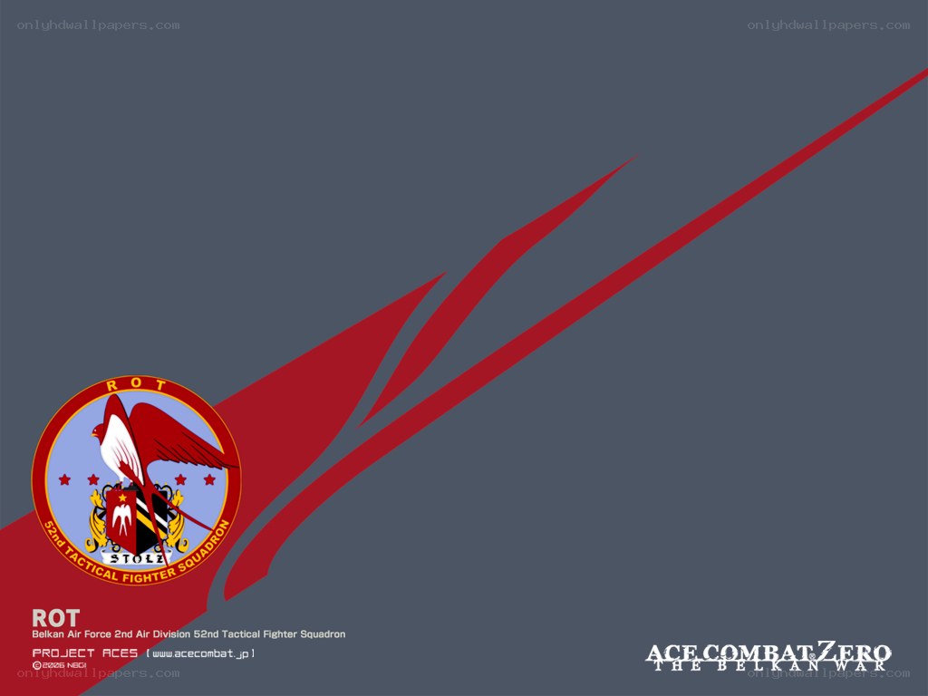 Ace Combat Zero logo art