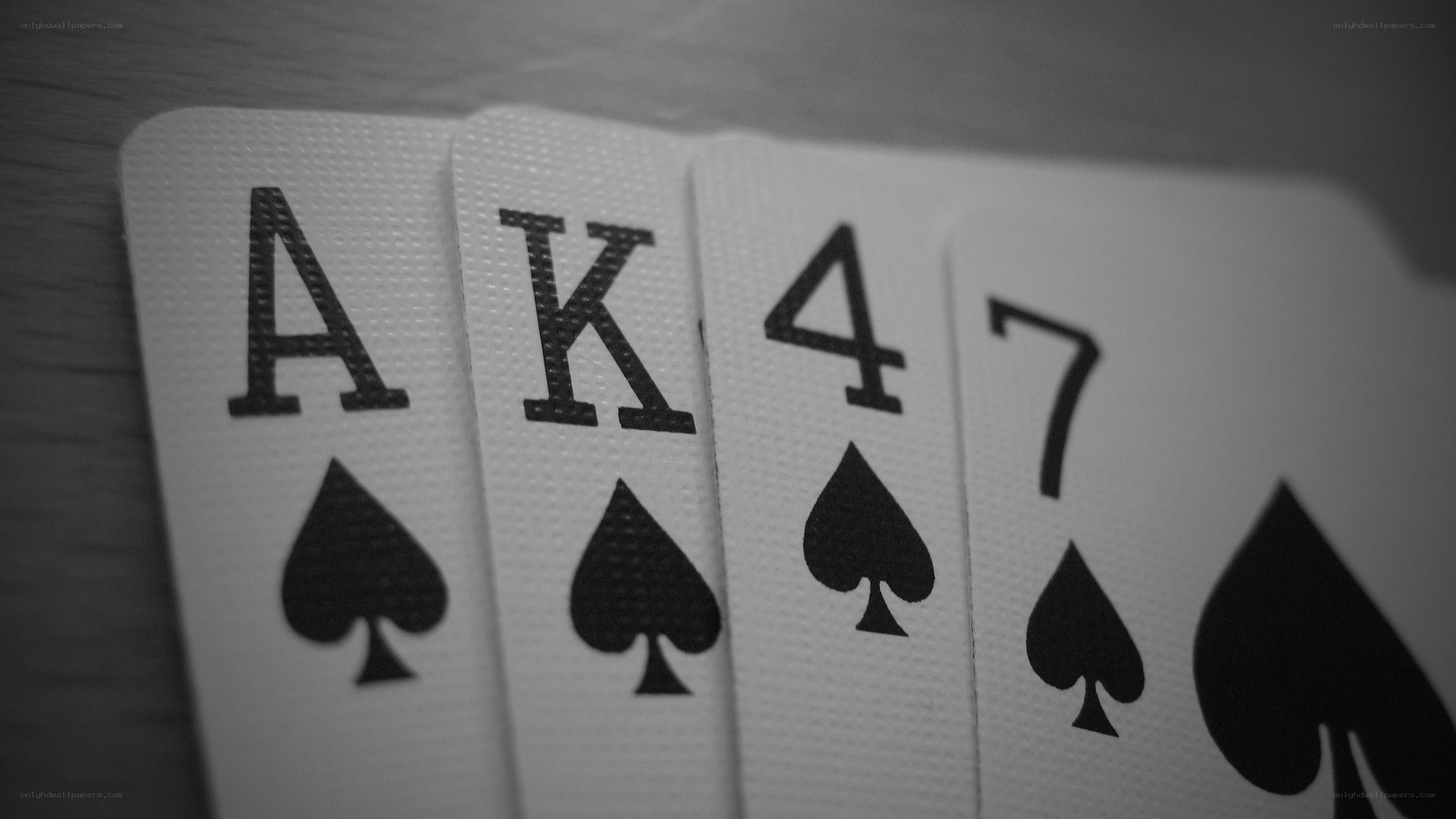Ace King Four Seven Spades