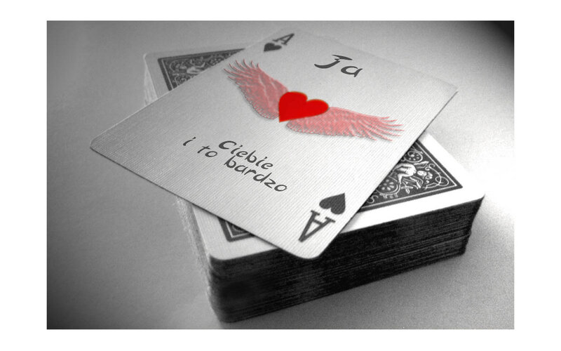Ace of Hearts with wings