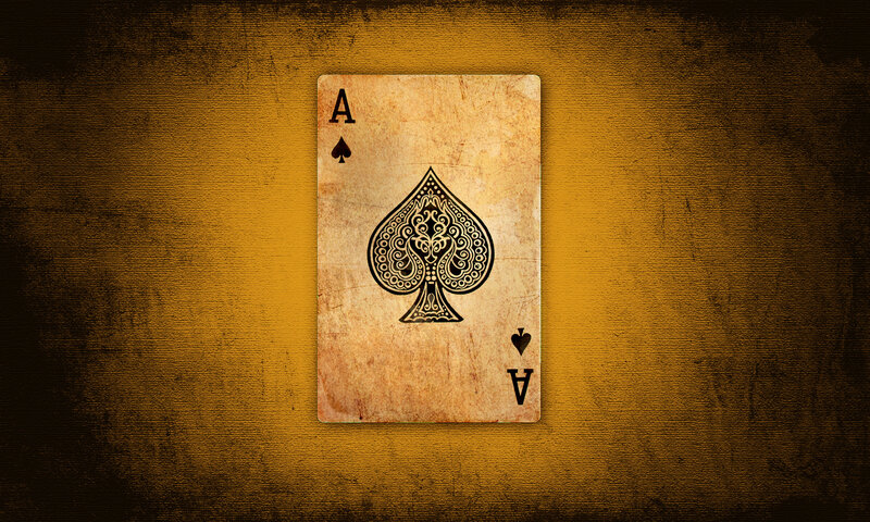 Ace of Spades card