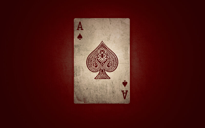 Ace of Spades card