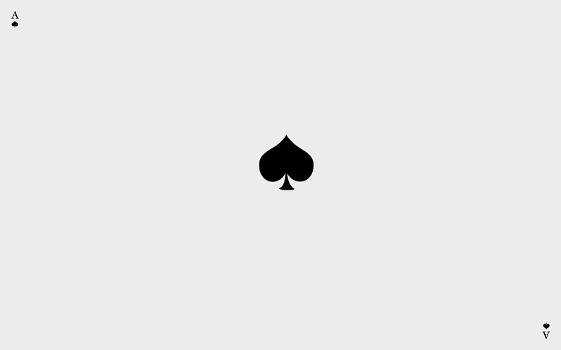Ace of Spades card