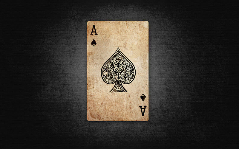 Ace of Spades card