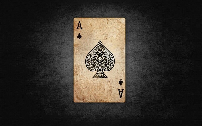 Ace of Spades card