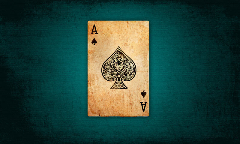 Ace of Spades card