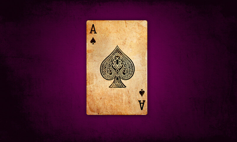 Ace of Spades card